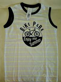 Completo smanicato e pantaloncini corti 8/9 