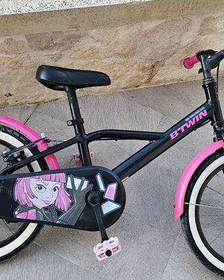 Bici bambina Btwin 16"