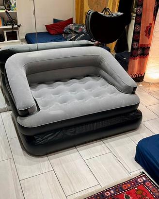 divano-letto matrimoniale per campeggio
