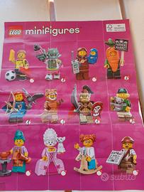 11 Minifigures Lego varie serie