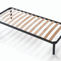 2 Reti letto singolo 80x190 + 2 materassi singoli