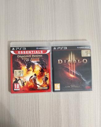 Diablo 3 + Dragon's Dogma Dark Arisan Ps3