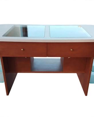Tavolinetto bancone legno ciliegio 