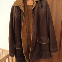 Giubbotto cappotto uomo Levi's marrone taglia XL