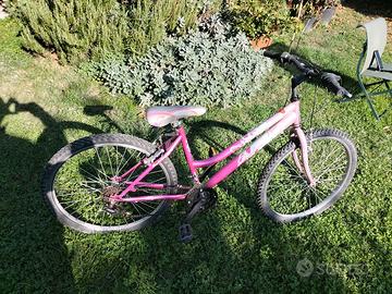 Bicicletta mtb bambina/ragazza color rosa