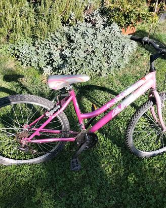 Bicicletta mtb bambina/ragazza color rosa