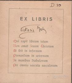 ex libris exlibris bookplate