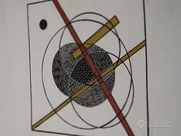 Luigi Veronesi -costruzione K Litografia originale