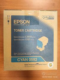 Epson ACULASER C3900/CX37 Toner ciano C13S050592