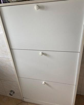 Scarpiera a 3 ante ribaltabili