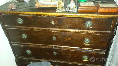 cassettiera antica 