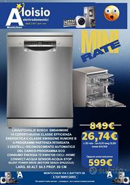 LAVASTOVIGLIE BOSCH SMS4HMI09E