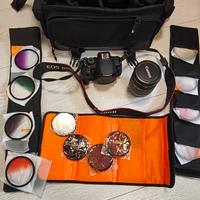 Macchina fotografica Reflex Canon 700D  + accessor