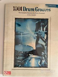 1001 Drum Grooves - raccolta spartiti per batteria