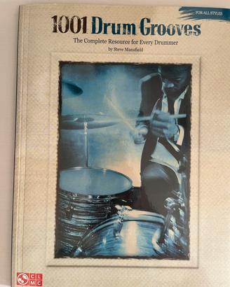 1001 Drum Grooves - raccolta spartiti per batteria