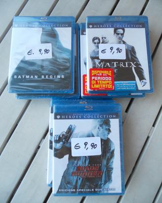FILM BLU RAY NUOVI SIGILLATI MATRIX BATMAN