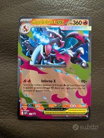 Carta Pokémon Mega Charizard X ex 029 RARA