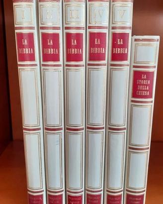 La Bibbia 5 volumi + Storia della Chiesa