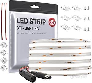 BTF-LIGHTING FCOB COB Striscia LED flessibile ad a