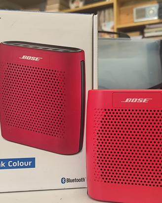 Bose SoundLink Colour Bluetooth rossa con scatola