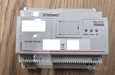 Bticino server domotica scs myhomeserver1