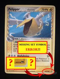 Pelipper δ Delta Species !! No Set Symbol Error !!