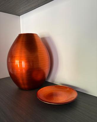 vaso decorativo moderno in vetro IVV 