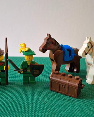 Lego Lotto Castle Forestman Armi Cavalli