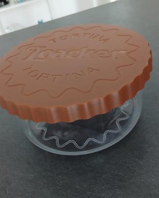 Contenitore in plastica a forma tortina  Loacker