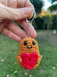 Portachiavi amigurumi patata