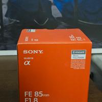 Sony FE 85mm F1.8 SEL85F18 – Obiettivo per Sony