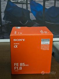 Sony FE 85mm F1.8 SEL85F18 – Obiettivo per Sony