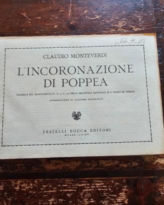 L'incoronazione di Poppea - numerata