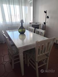 Tavolo e sedie tecnolegno