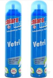 Chiaro luce pulitore vetro 2 pz