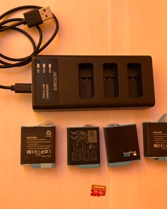 Batteria e scheda per gopro