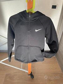 Felpa Nike, Therma Fit nera bambina/o |8-10 Anni