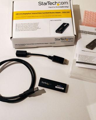 STARTECH USB32DPPRO scheda video USB Win/Mac