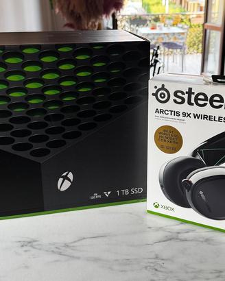 XBOX Series X + STEELSERIES Arctis 9X xbox