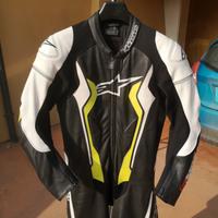 tuta moto 50 alpinestars intera perfetta 