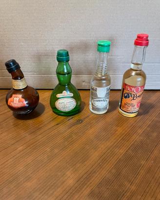 Set 4 mignon grappa Vintage