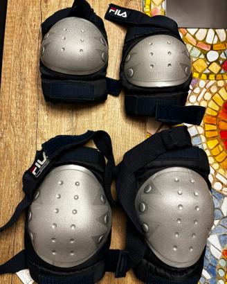 Ginocchiere e gomitiere per roller