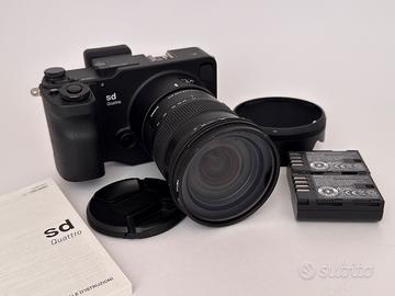 Sigma SD Quattro con obiettivo Sigma 17-70mm