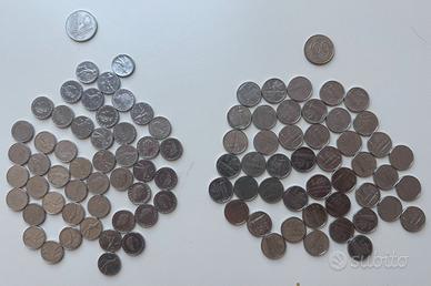 Monete vintage 10, 50, 100 LIRE