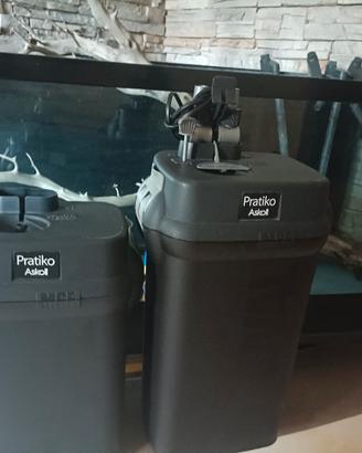 filtri acquario pratiko e riscaldatore 