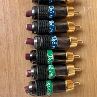 Connettori RCA Tec Placcati Oro