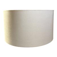 Lampadario a sospensione con paralume in tessuto