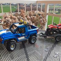 LEGO 5893 JEEP CON QUAD (COME NUOVO)