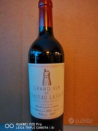 Chateau Latour 1937. Ricolmata allo Chateau.