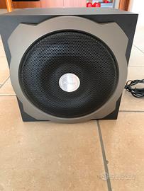 Subwoofer amplificato.